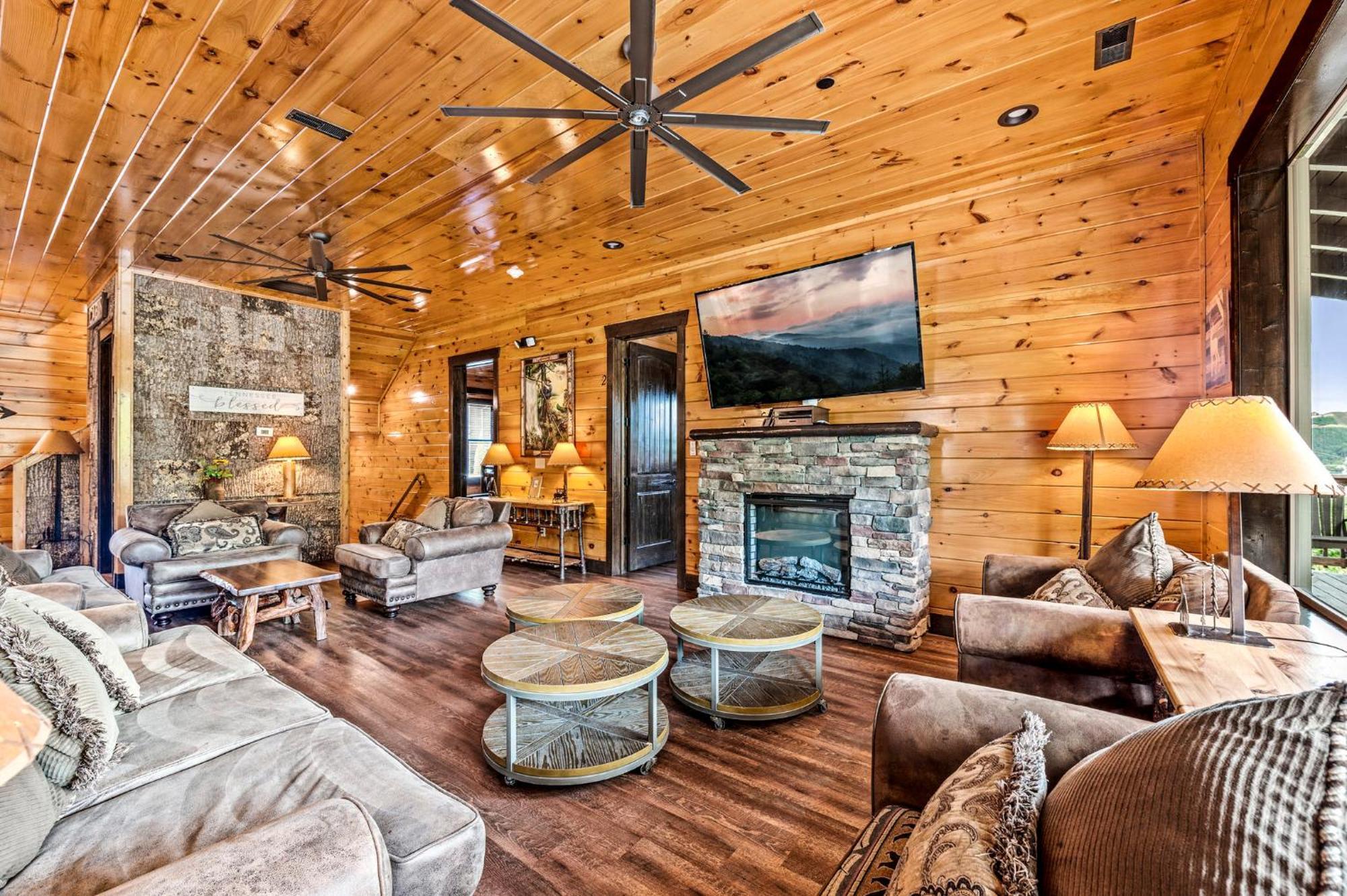 The Majestic Pine Retreat By Stony Brook Cabins Villa Gatlinburg Buitenkant foto